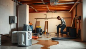 basement leak repair