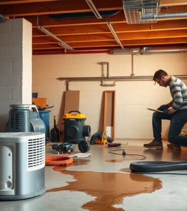 basement leak repair
