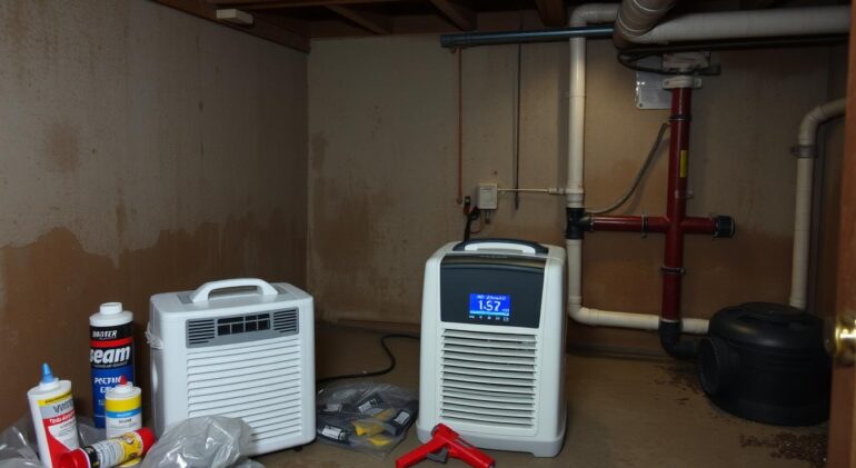 basement water damage repair