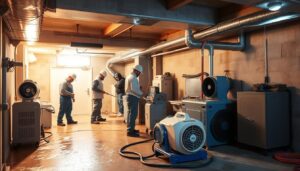 basement water damage restoration