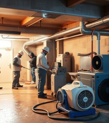 basement water damage restoration