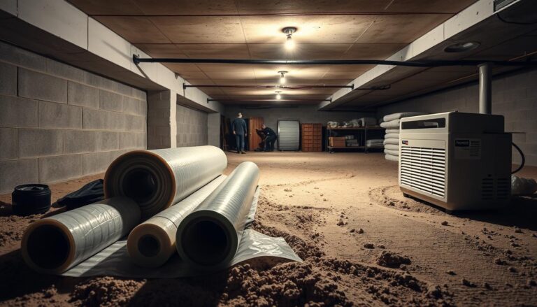 crawl space waterproofing