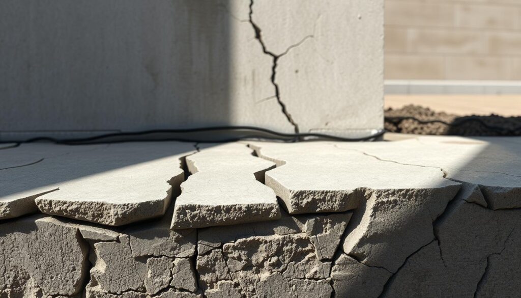 foundation crack types