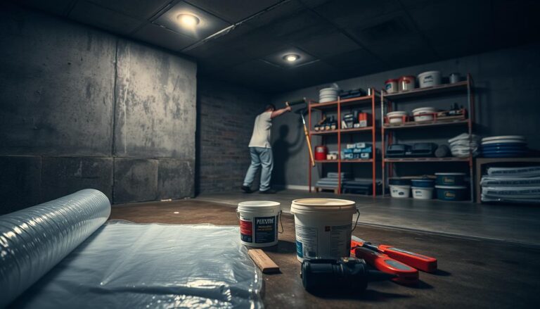 leaky basement repair