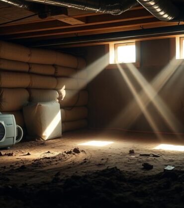 moisture control in crawl spaces