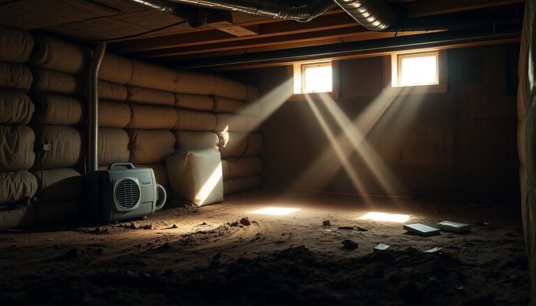 moisture control in crawl spaces