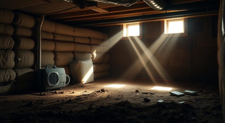 moisture control in crawl spaces