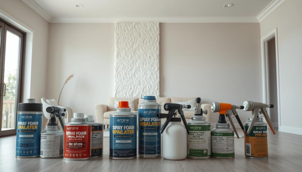 spray foam insulation options