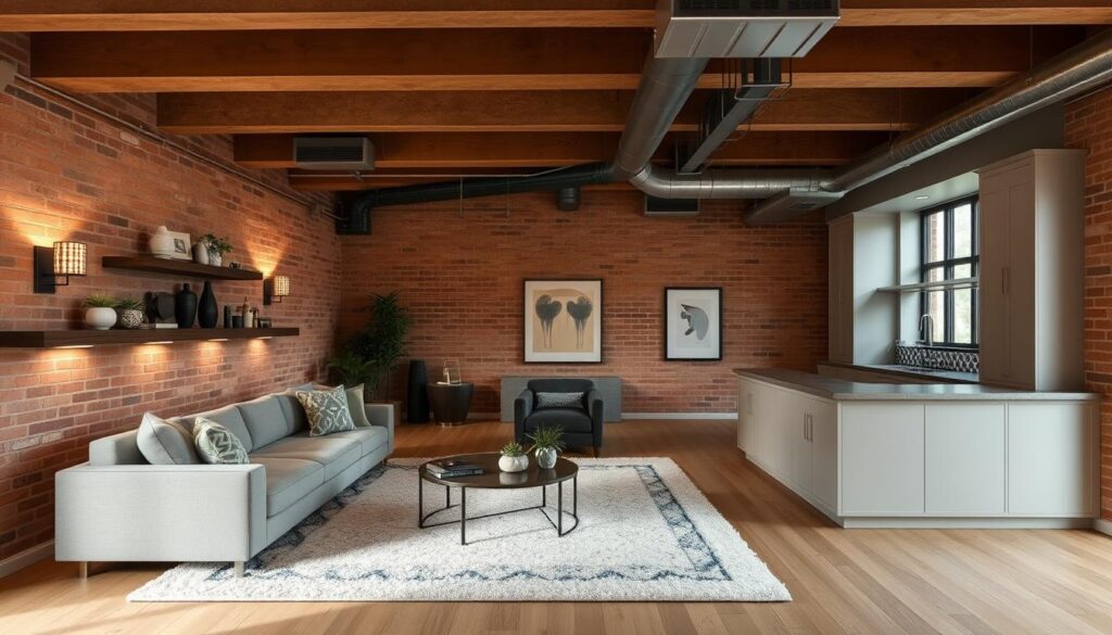 basement design aesthetics