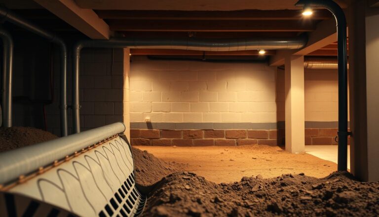 basement drainage system