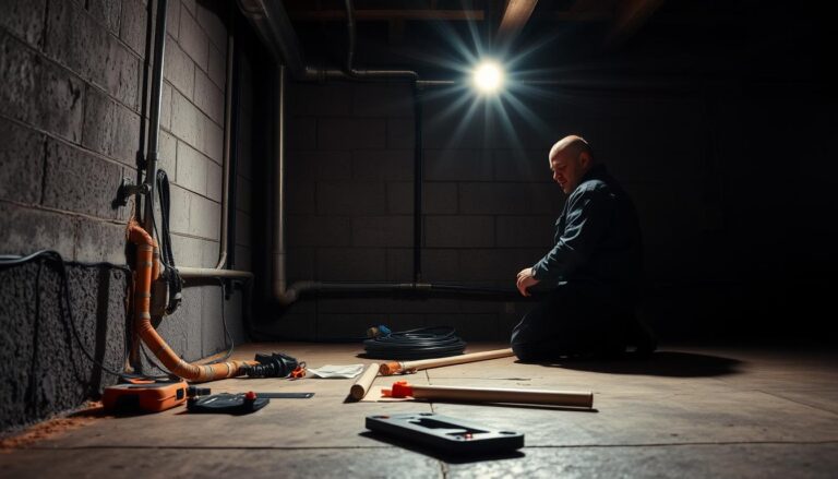 basement leak repair
