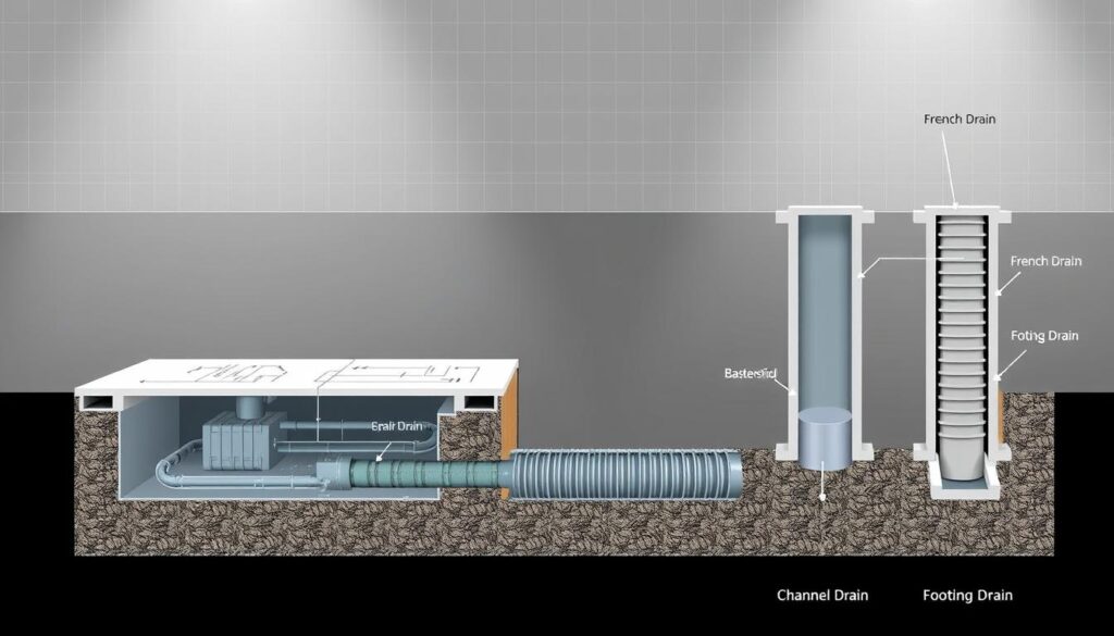 comparing drainage systems