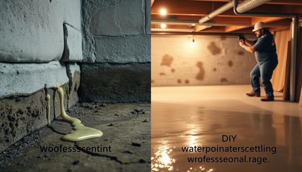 DIY vs professional waterproofing solutions
