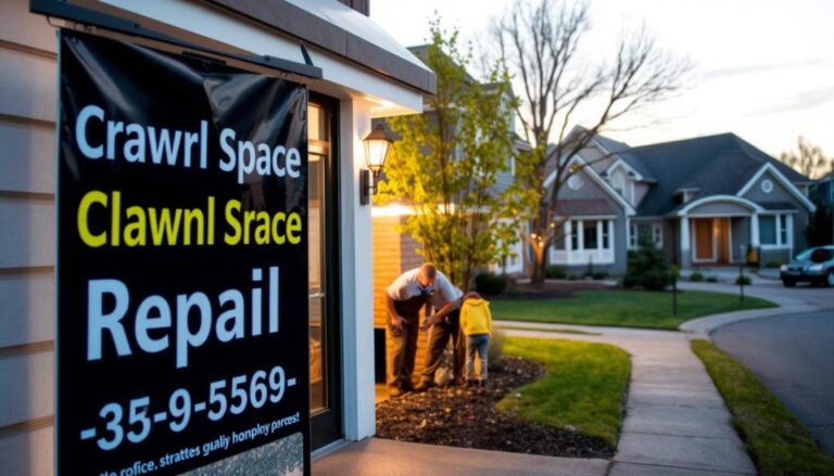 crawl space repair companies​