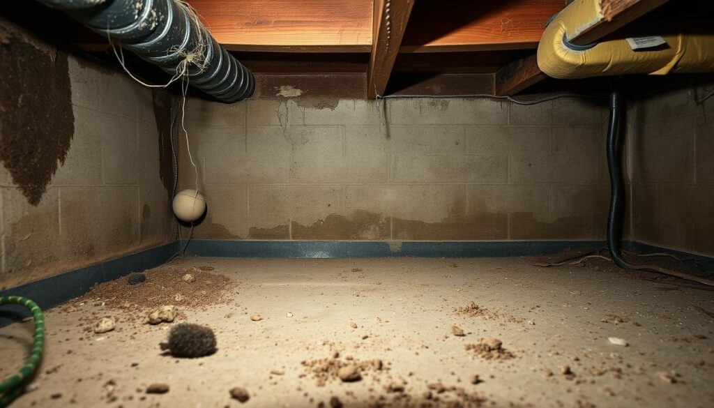 crawl space repair signs