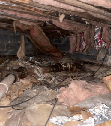 Crawl space waterproofing DMV home protection