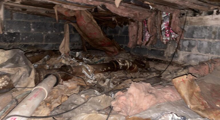 Crawl space waterproofing DMV home protection