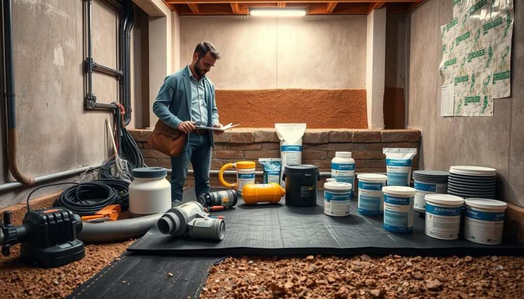 comprehensive basement waterproofing solutions