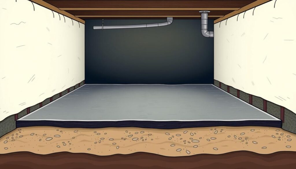 crawl space foundation diagram crawl space foundation diagram