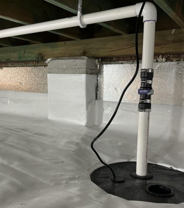 Crawl space encapsulation DMV home protection