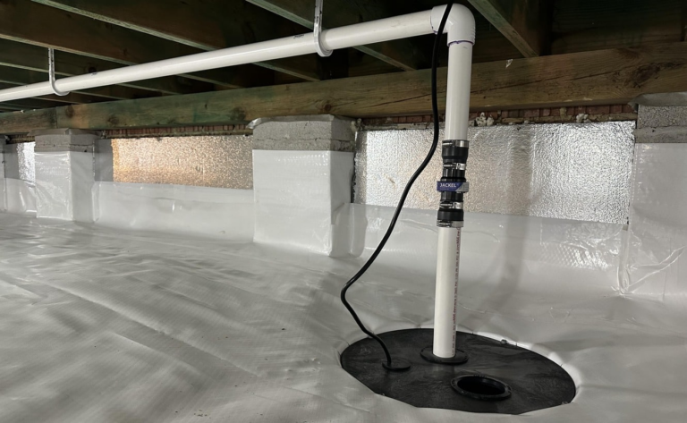 Crawl space encapsulation DMV home protection