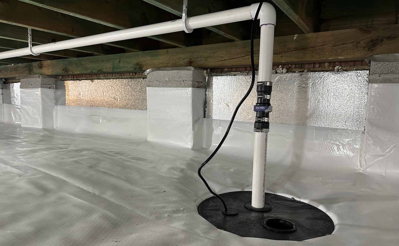 Crawl space encapsulation DMV home protection