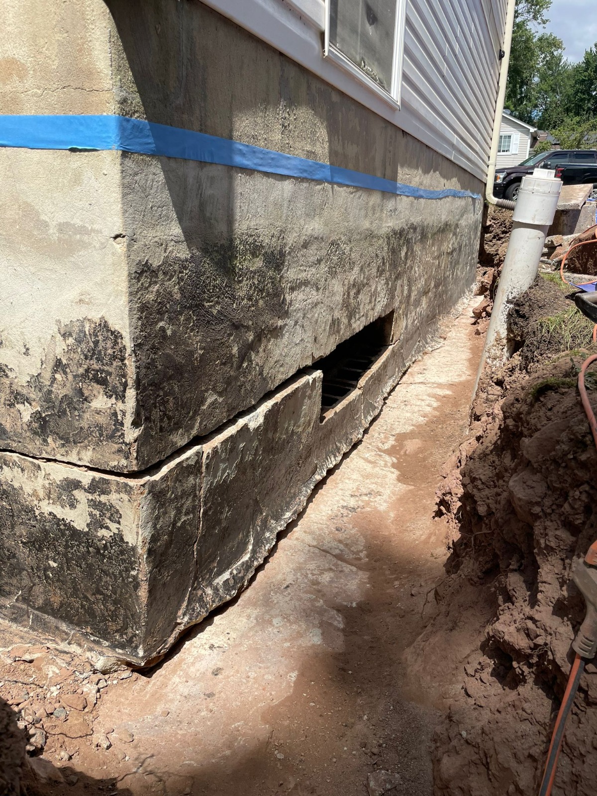 Ashburn basement water problems clay soil Loudoun County