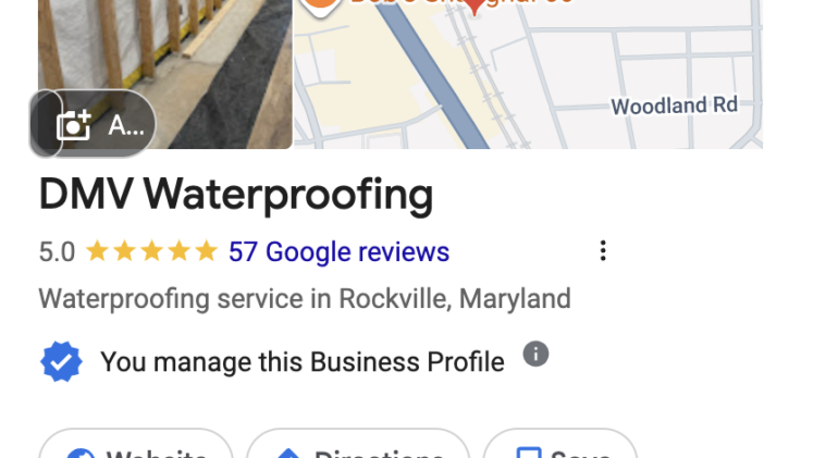 Basement Waterproofing, Foundation Repair, Sump Pump, DMV Homes, Hydrostatic Pressure