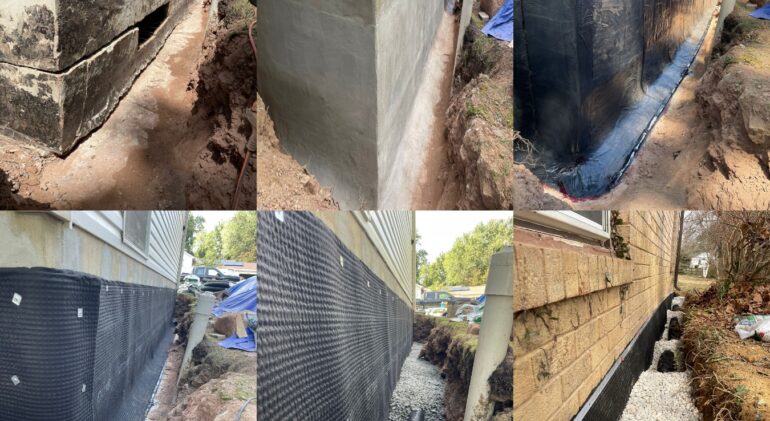 Not All Basement Waterproofing Is the Same: What Actually Keeps Water Out 6 Exterior waterproofing process